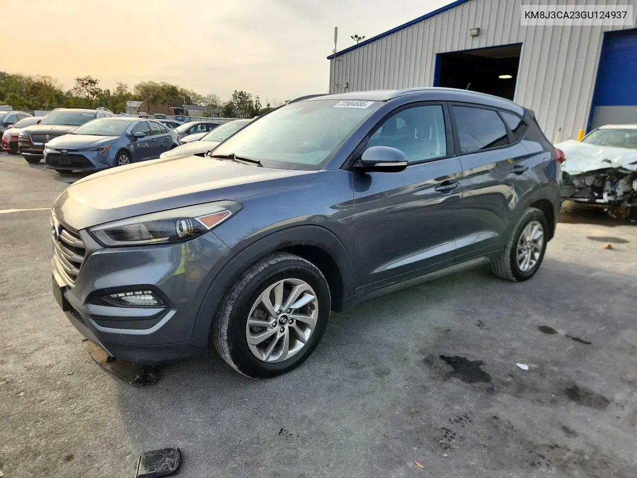 HYUNDAI TUCSON 2016, VIN KM8J3CA23GU124937
