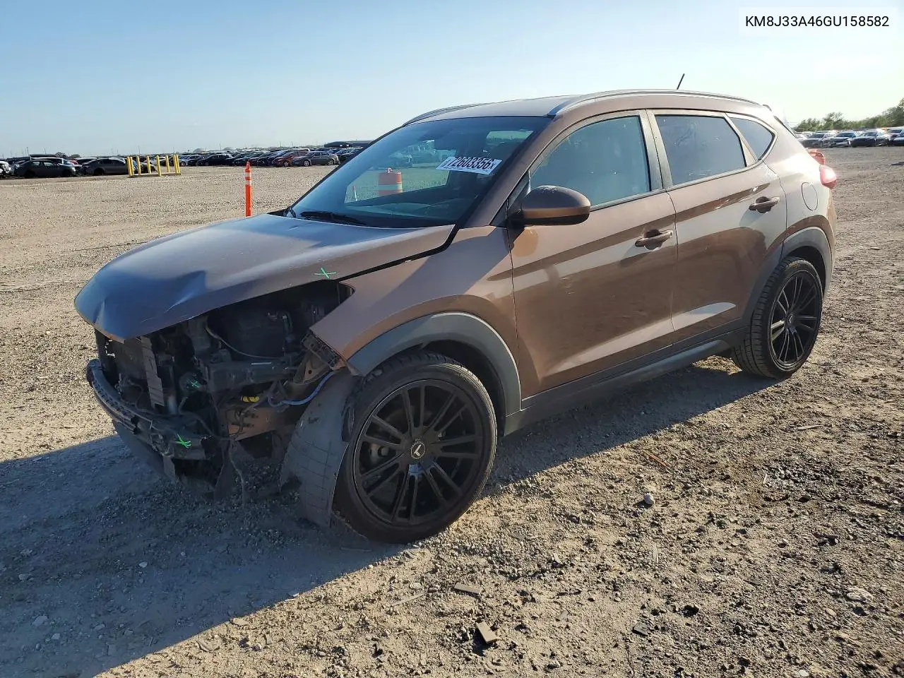 HYUNDAI TUCSON 2016, VIN KM8J33A46GU158582