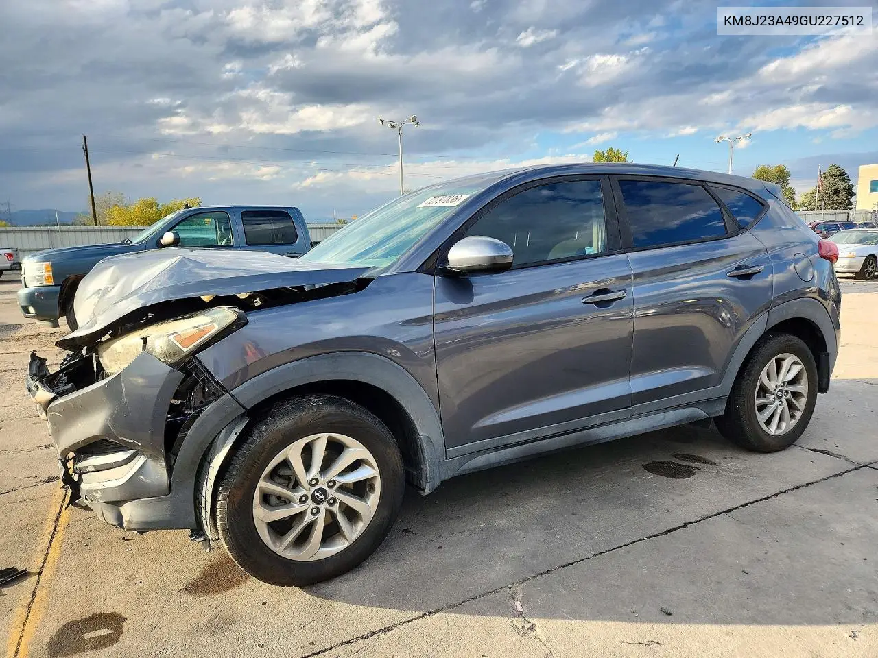 HYUNDAI TUCSON 2016, VIN KM8J23A49GU227512