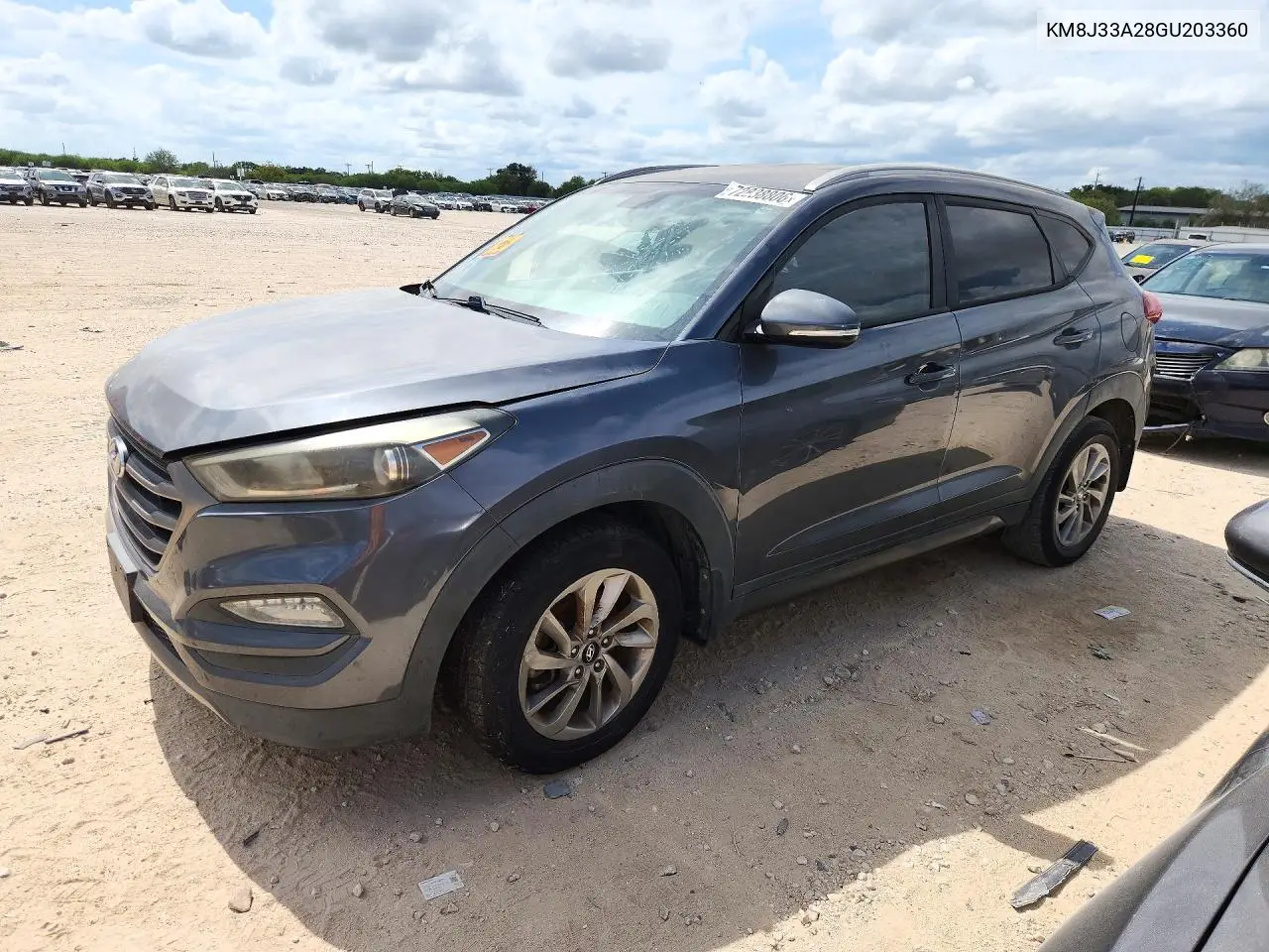 HYUNDAI TUCSON 2016, VIN KM8J33A28GU203360