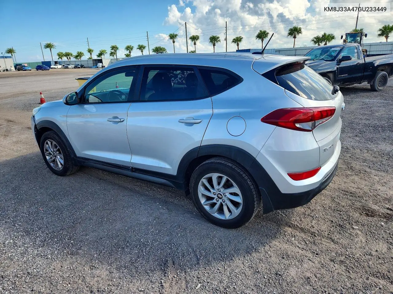 2016 HYUNDAI TUCSON VIN KM8J33A47GU233449 — фото 2