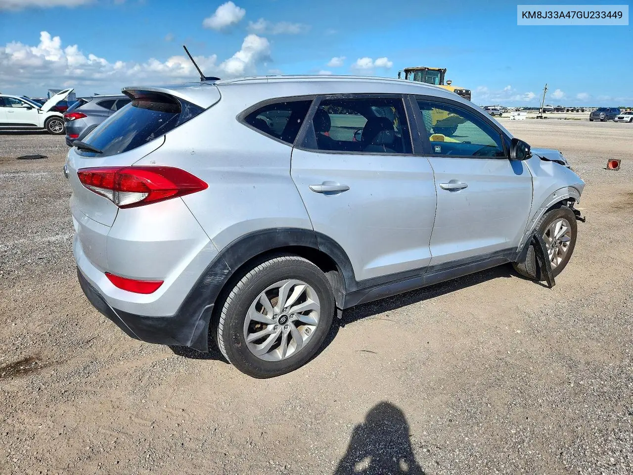2016 HYUNDAI TUCSON VIN KM8J33A47GU233449 — фото 3