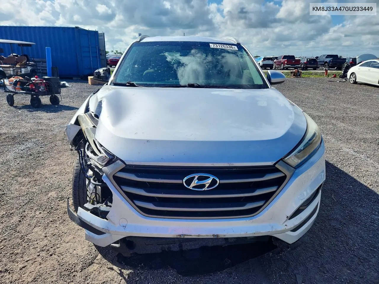2016 HYUNDAI TUCSON VIN KM8J33A47GU233449 — фото 5