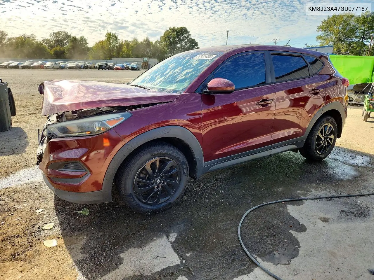HYUNDAI TUCSON 2016, VIN KM8J23A47GU077187