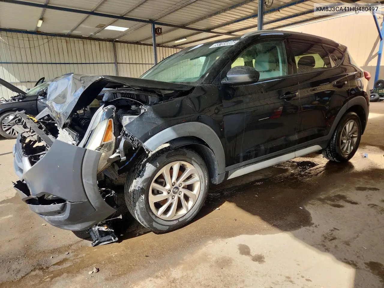 HYUNDAI TUCSON 2017, VIN KM8J3CA41HU480497