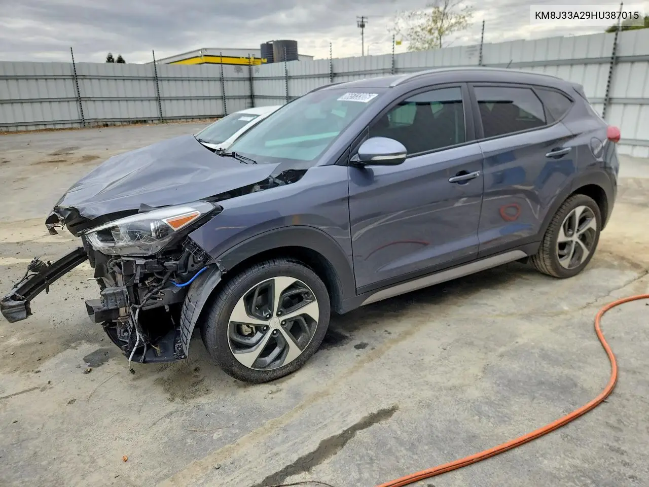 HYUNDAI TUCSON 2017, VIN KM8J33A29HU387015