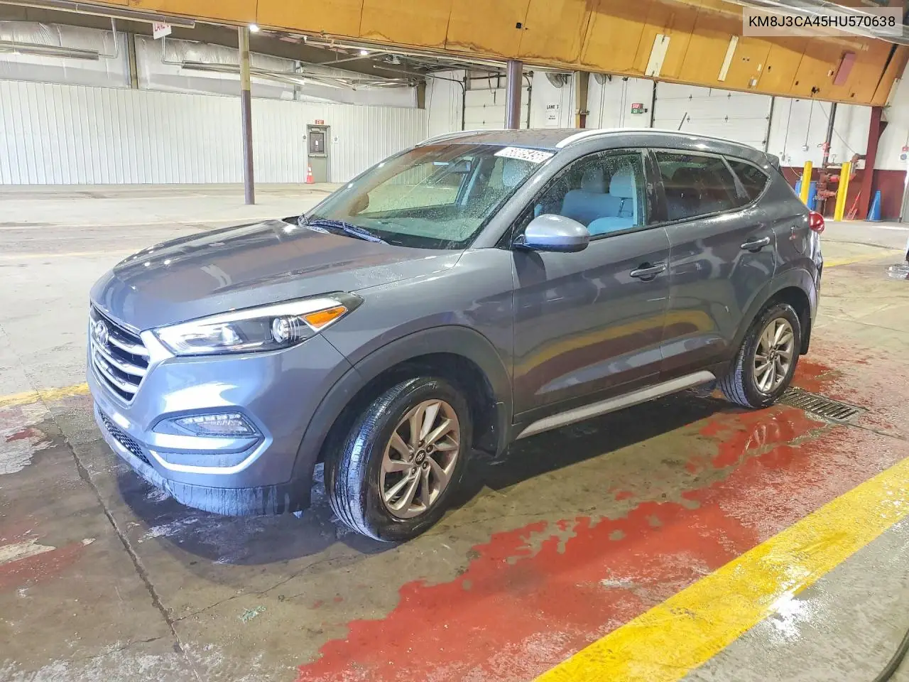 HYUNDAI TUCSON 2017, VIN KM8J3CA45HU570638