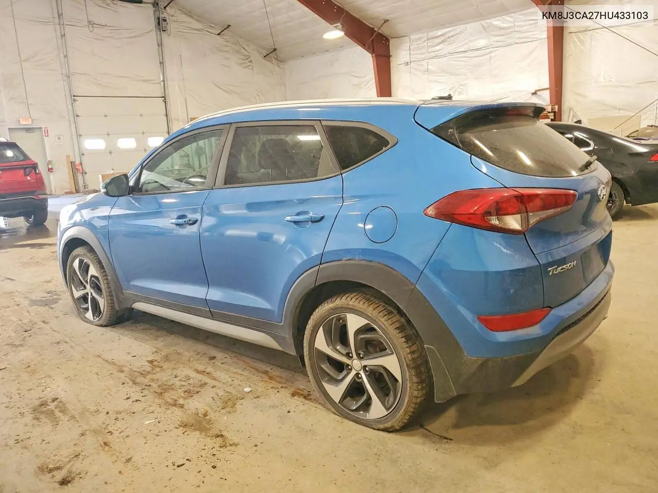 2017 HYUNDAI TUCSON VIN KM8J3CA27HU433103 — фото 2