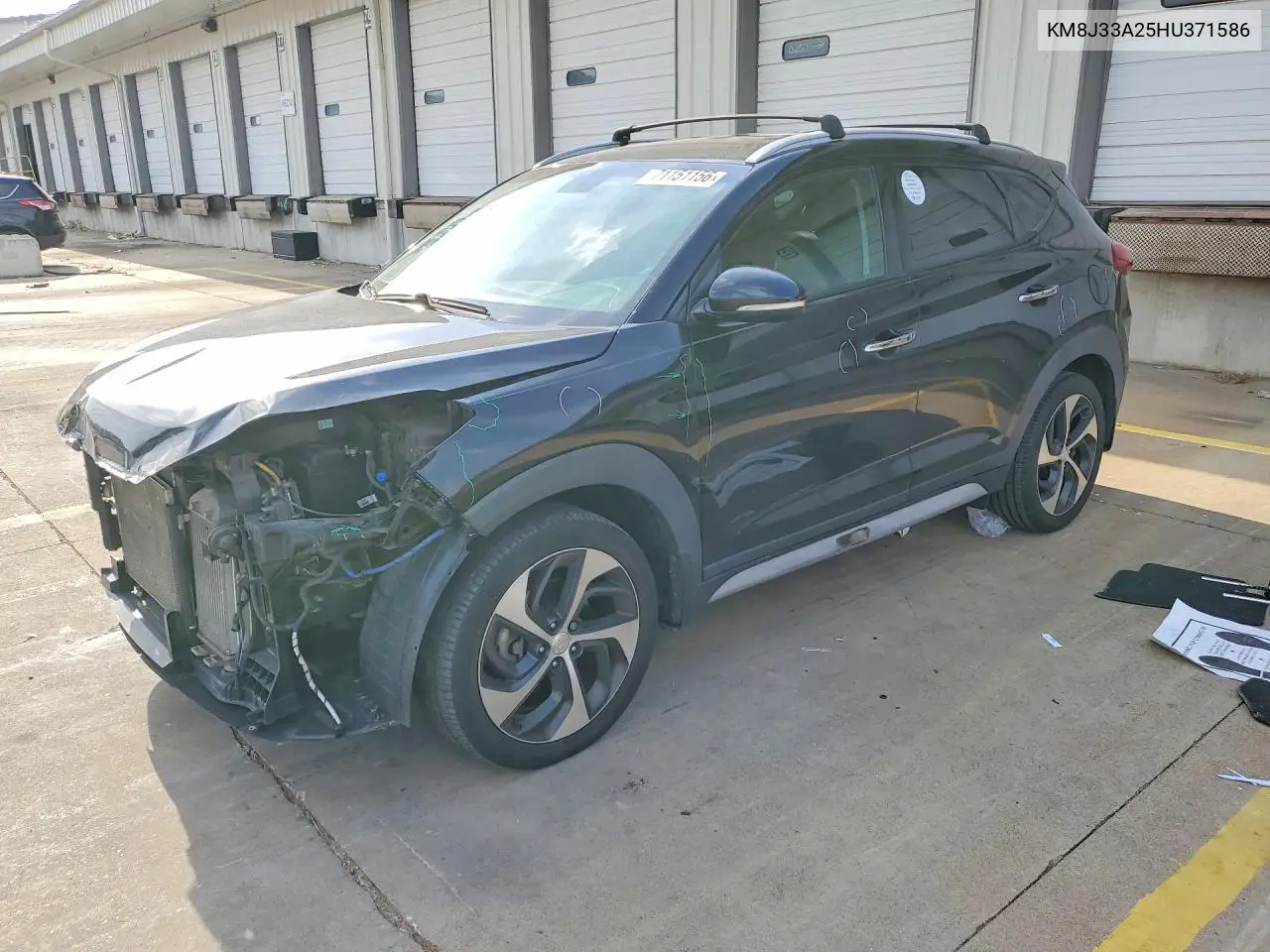 HYUNDAI TUCSON 2017, VIN KM8J33A25HU371586