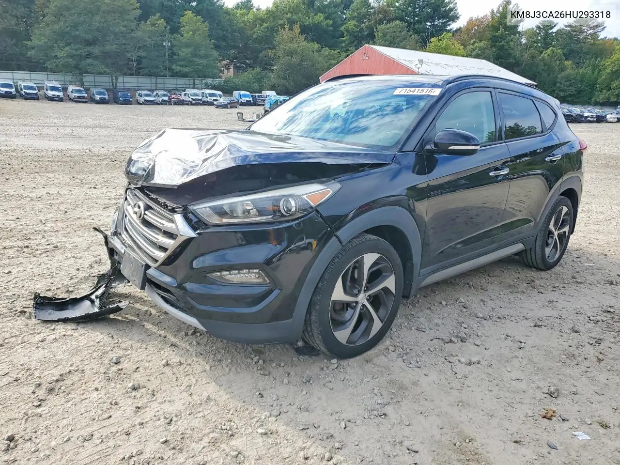 HYUNDAI TUCSON 2017, VIN KM8J3CA26HU293318