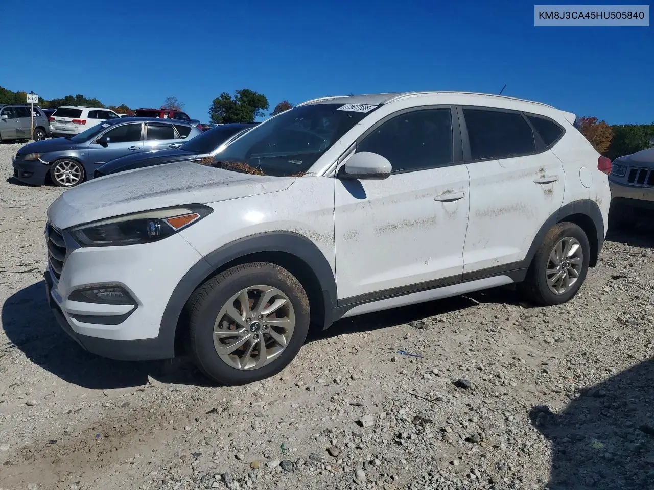HYUNDAI TUCSON 2017, VIN KM8J3CA45HU505840