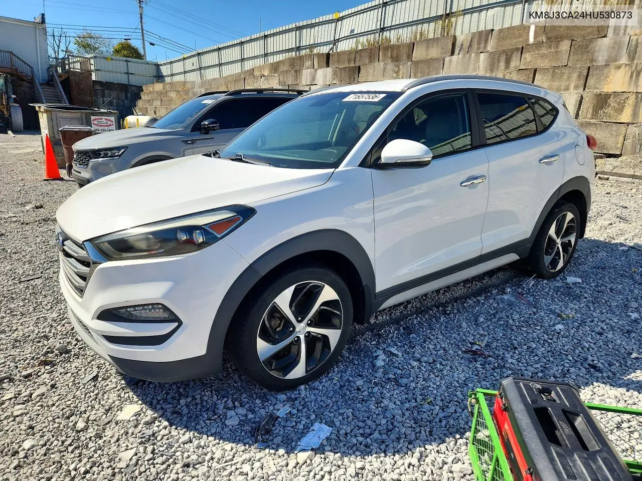 HYUNDAI TUCSON 2017, VIN KM8J3CA24HU530873