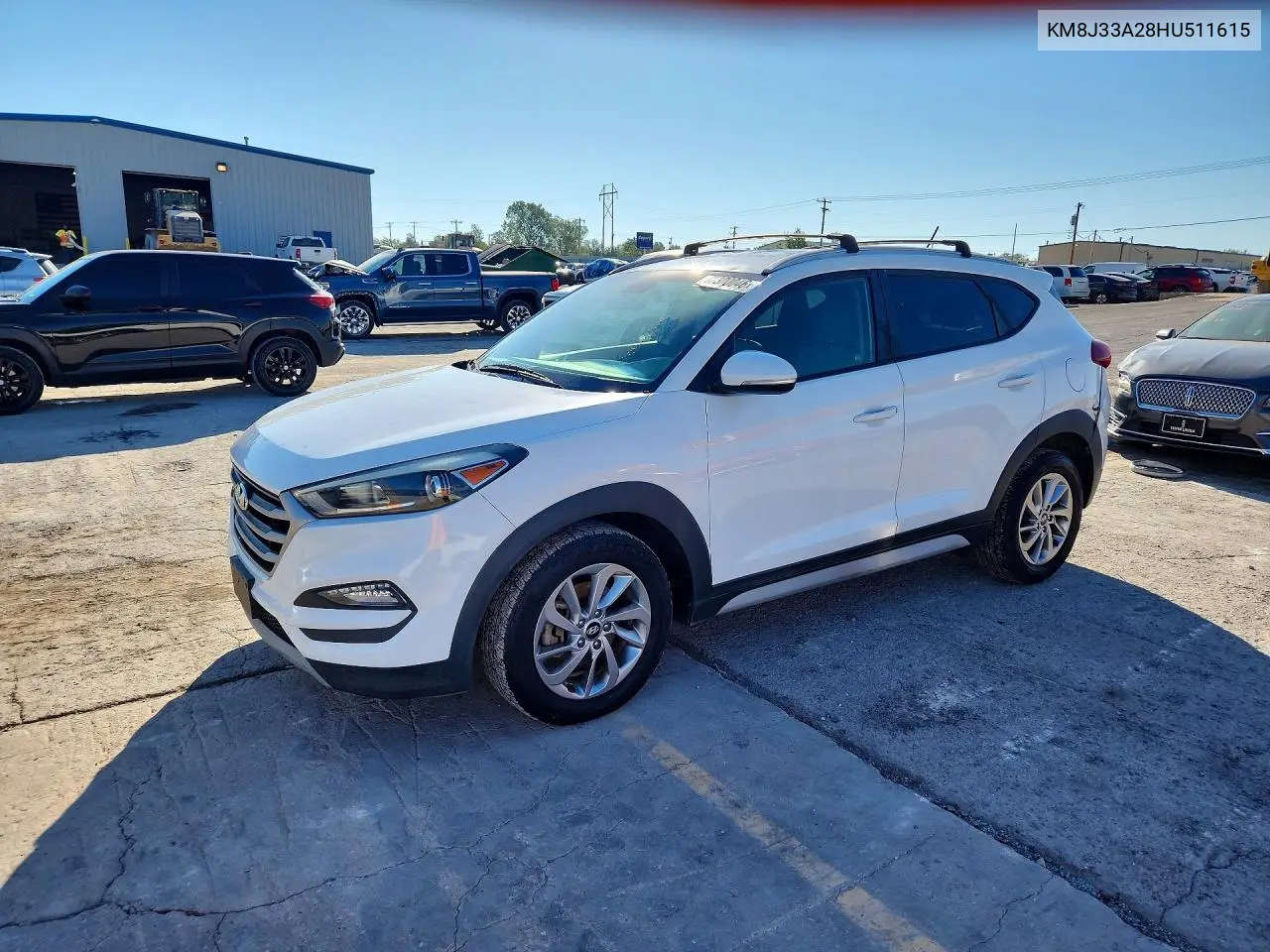 HYUNDAI TUCSON 2017, VIN KM8J33A28HU511615