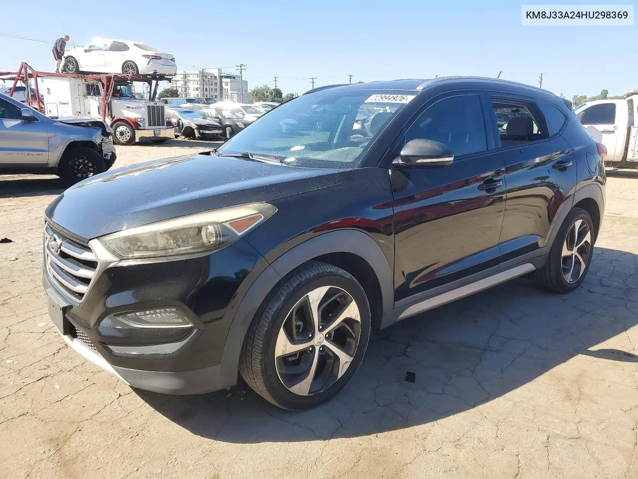 HYUNDAI TUCSON 2017, VIN KM8J33A24HU298369