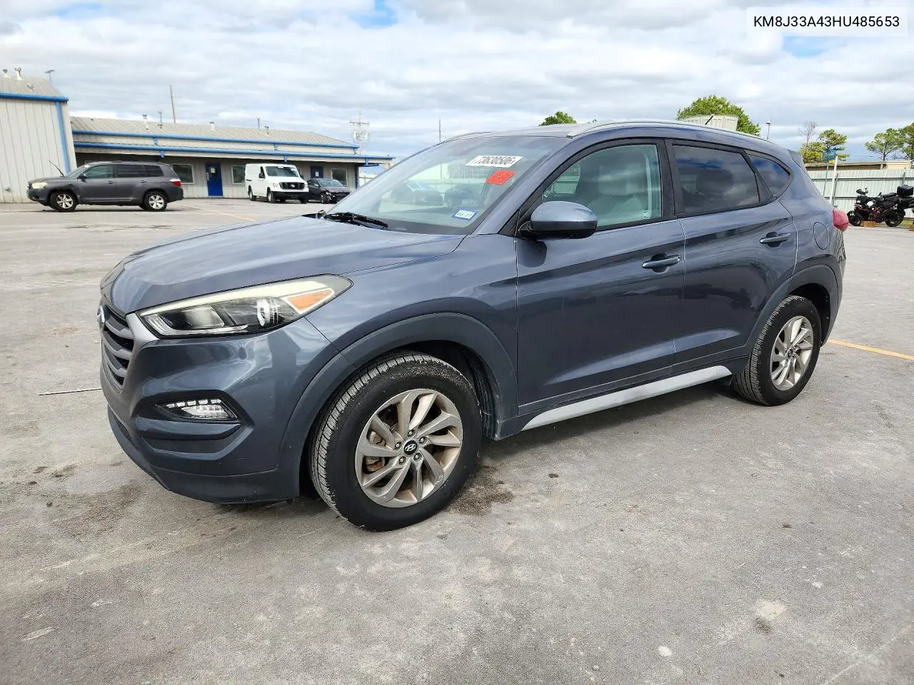 HYUNDAI TUCSON 2017, VIN KM8J33A43HU485653