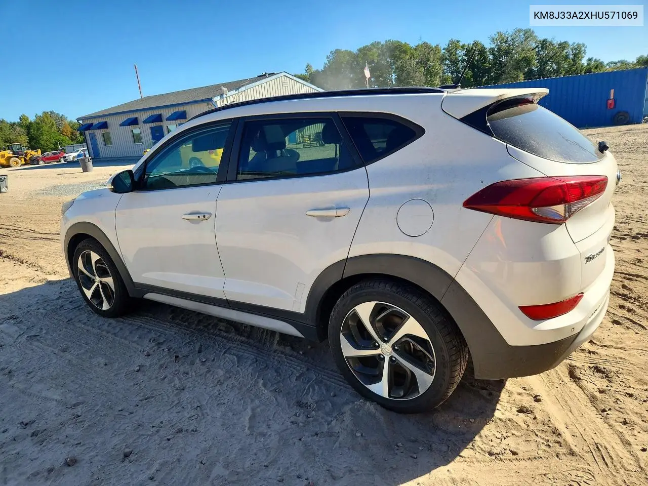 2017 HYUNDAI TUCSON VIN KM8J33A2XHU571069 — фото 2