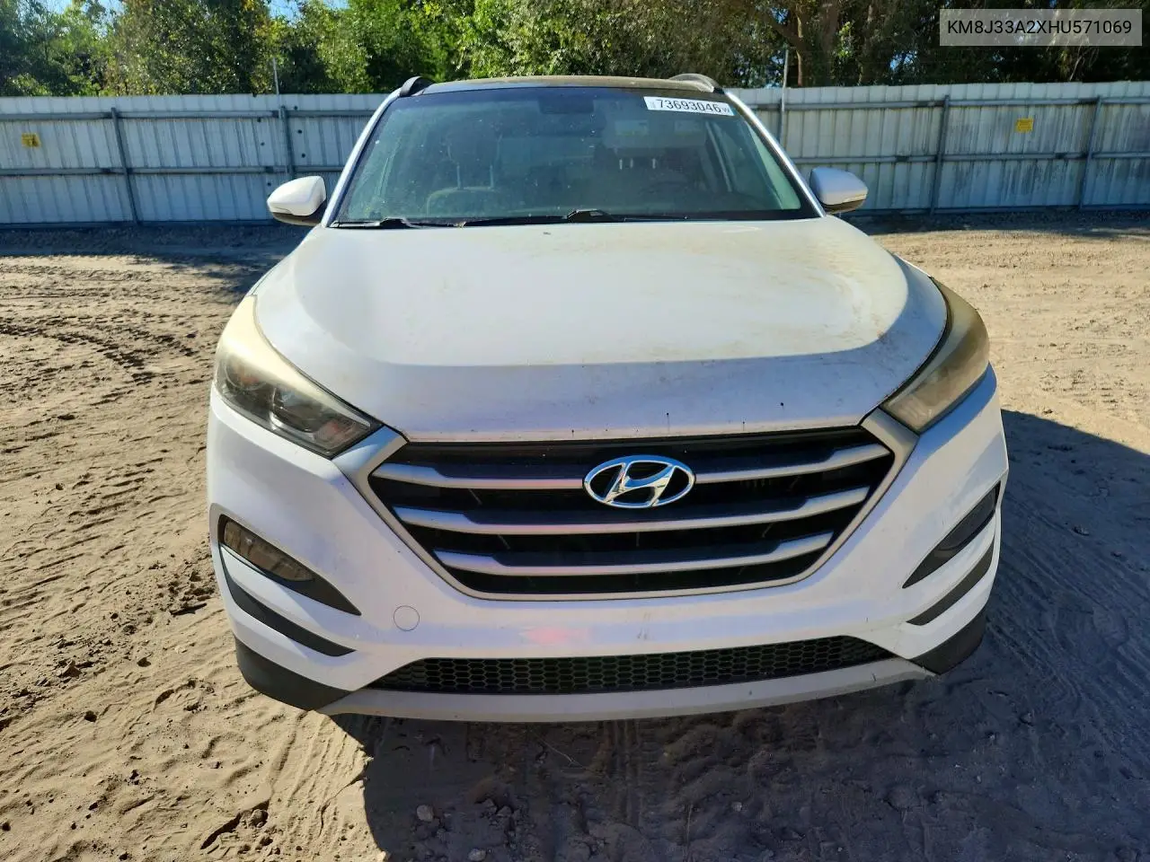 2017 HYUNDAI TUCSON VIN KM8J33A2XHU571069 — фото 5
