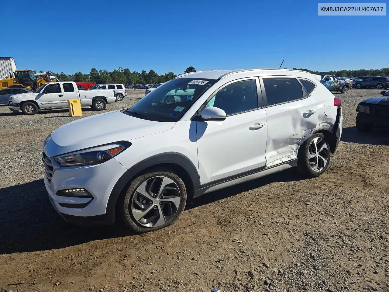HYUNDAI TUCSON 2017, VIN KM8J3CA22HU407637