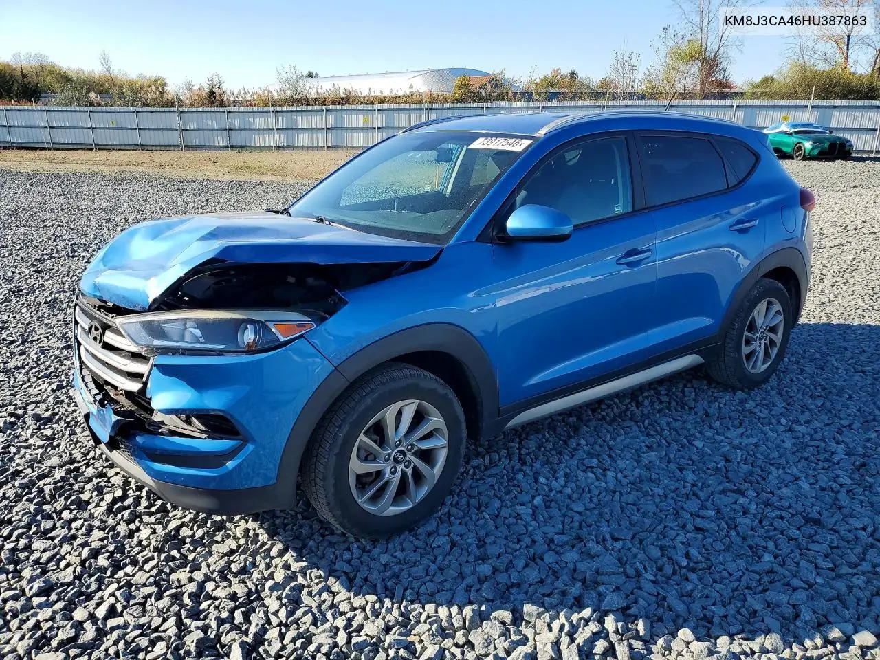 HYUNDAI TUCSON 2017, VIN KM8J3CA46HU387863