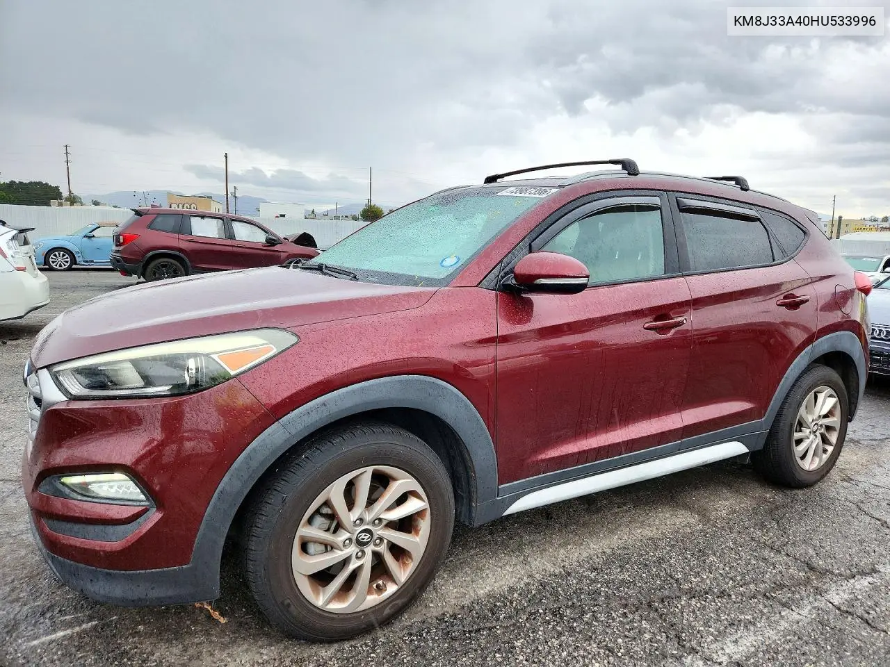 HYUNDAI TUCSON 2017, VIN KM8J33A40HU533996