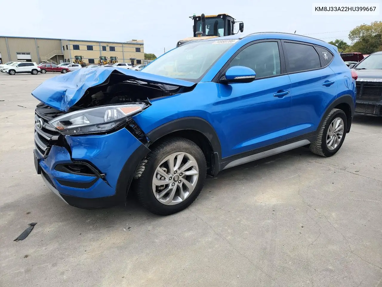HYUNDAI TUCSON 2017, VIN KM8J33A22HU399667