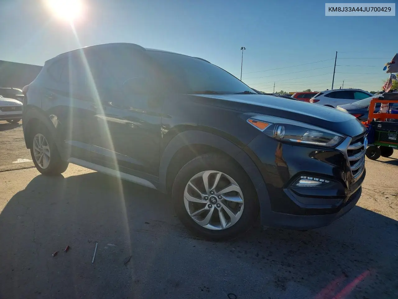 2018 HYUNDAI TUCSON VIN KM8J33A44JU700429 — фото 4