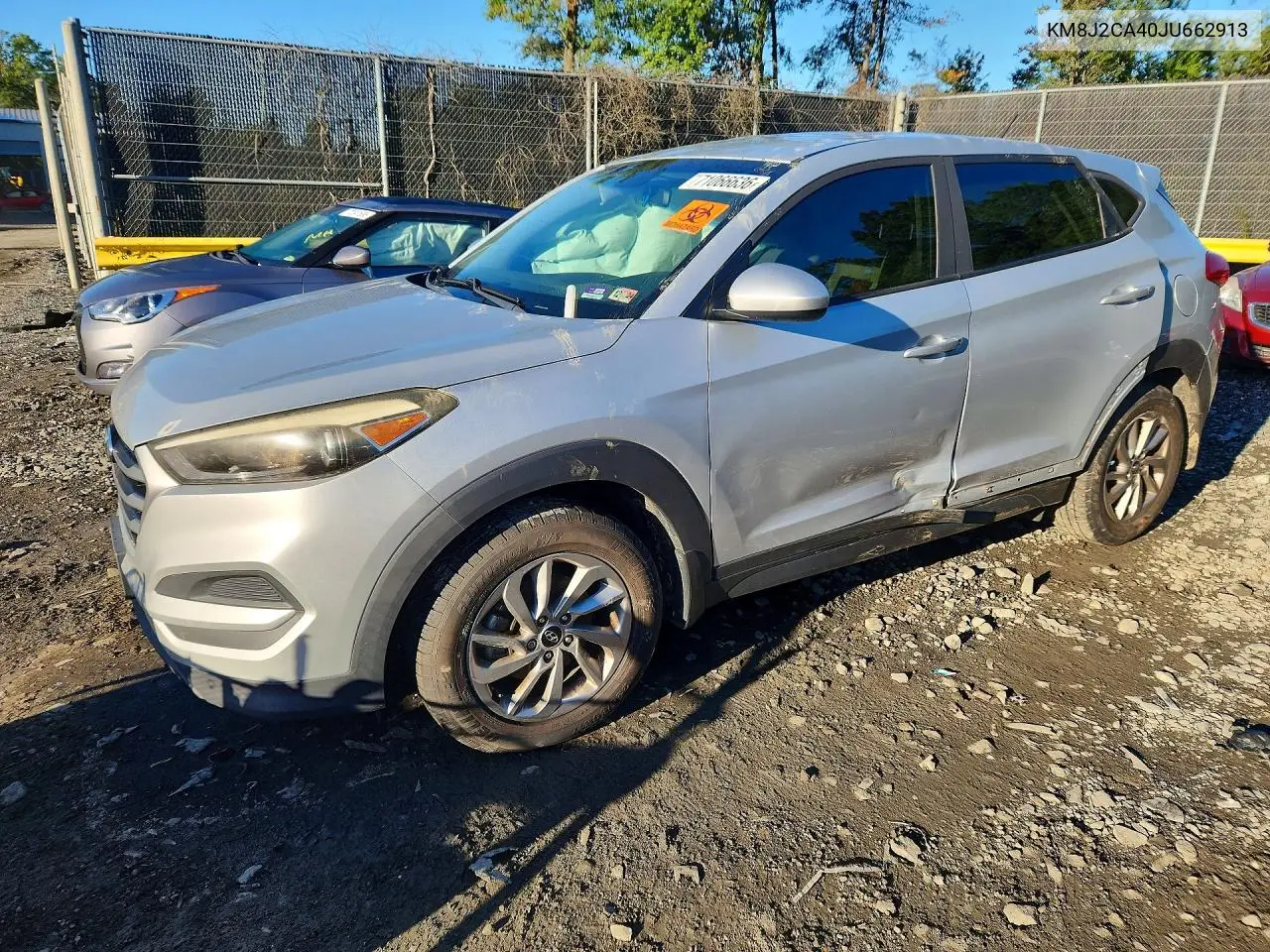 HYUNDAI TUCSON 2018, VIN KM8J2CA40JU662913