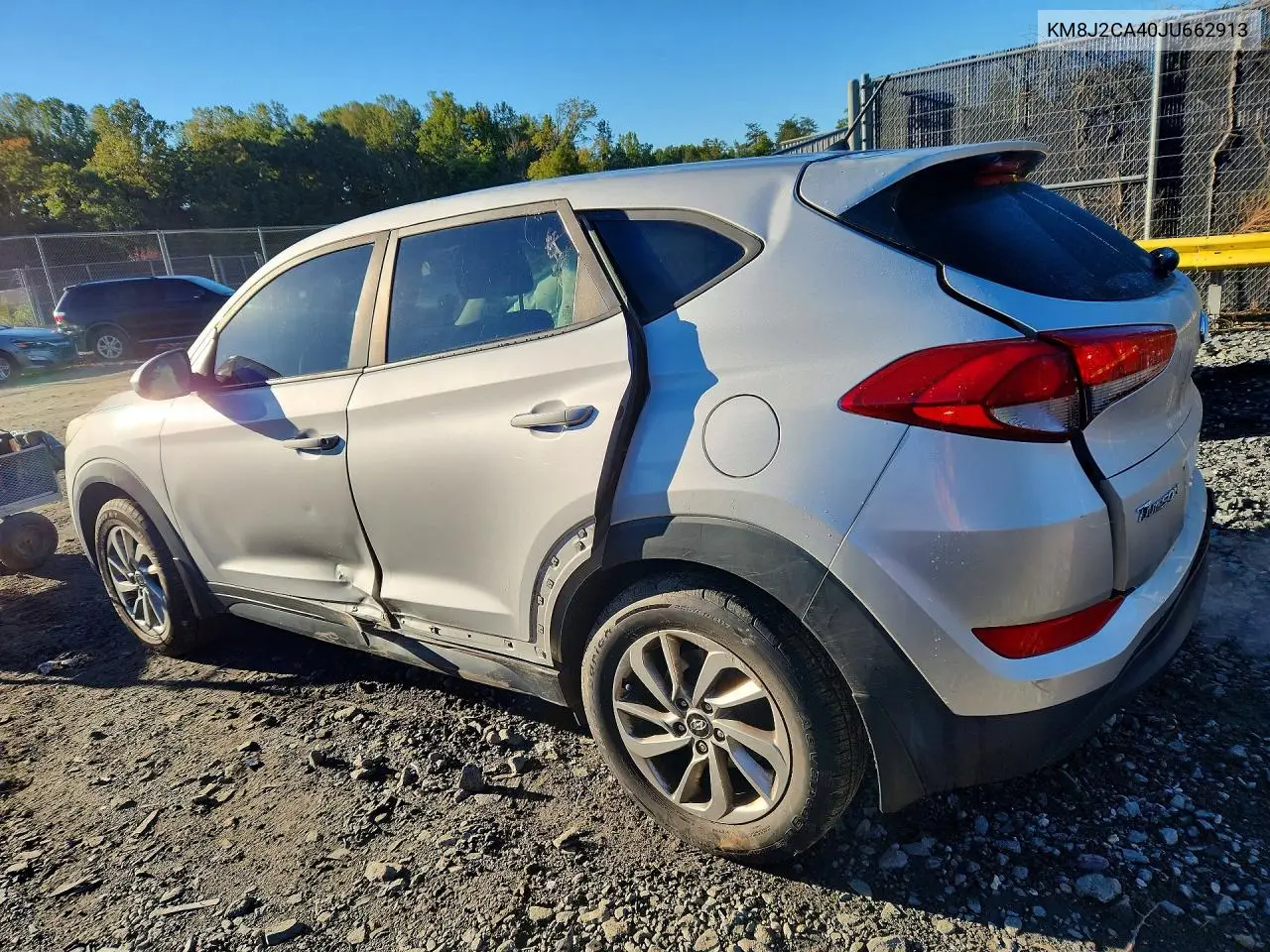 2018 HYUNDAI TUCSON VIN KM8J2CA40JU662913 — фото 2