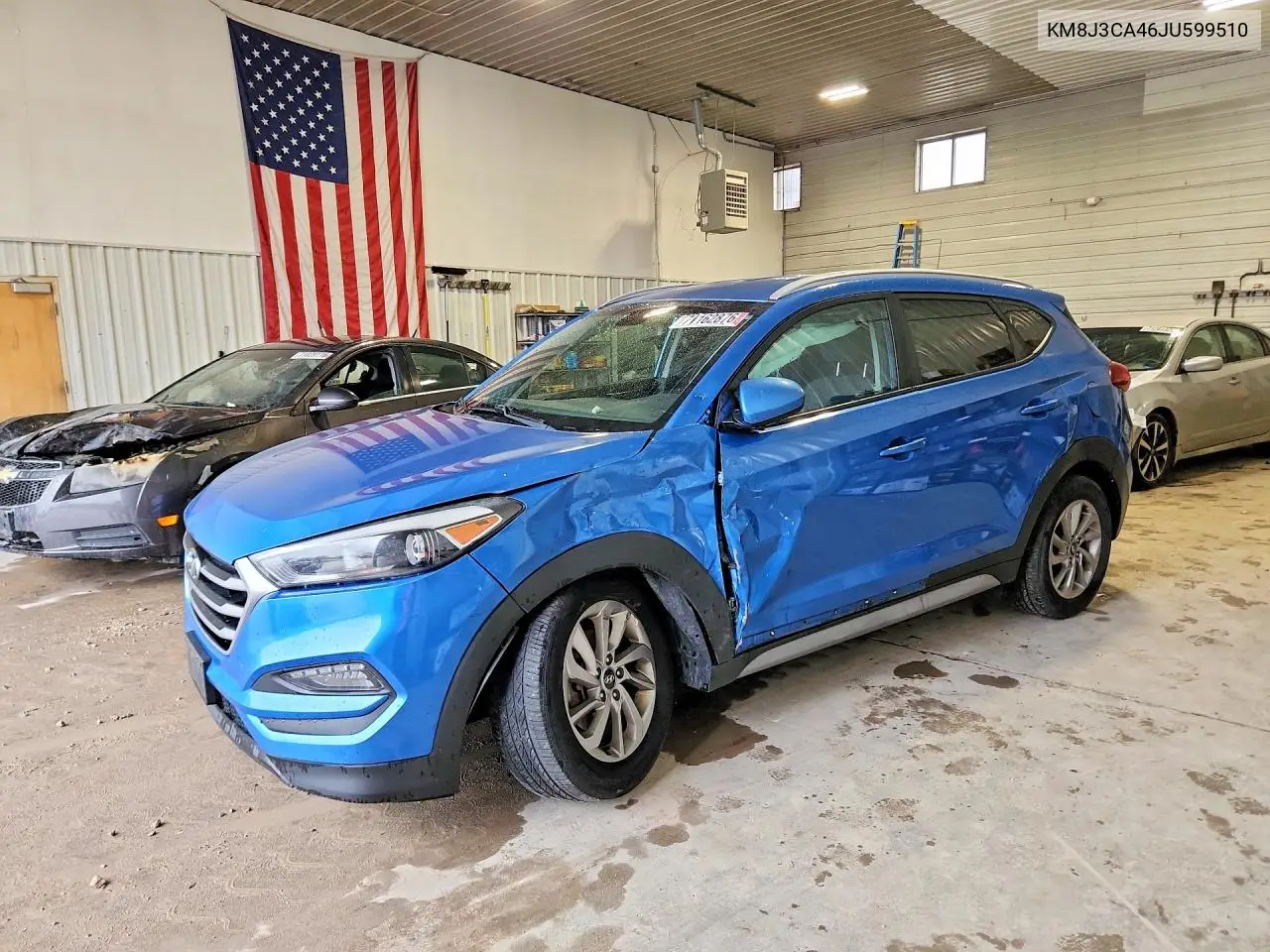HYUNDAI TUCSON 2018, VIN KM8J3CA46JU599510