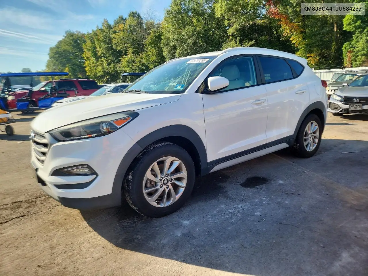 HYUNDAI TUCSON 2018, VIN KM8J3CA41JU684237