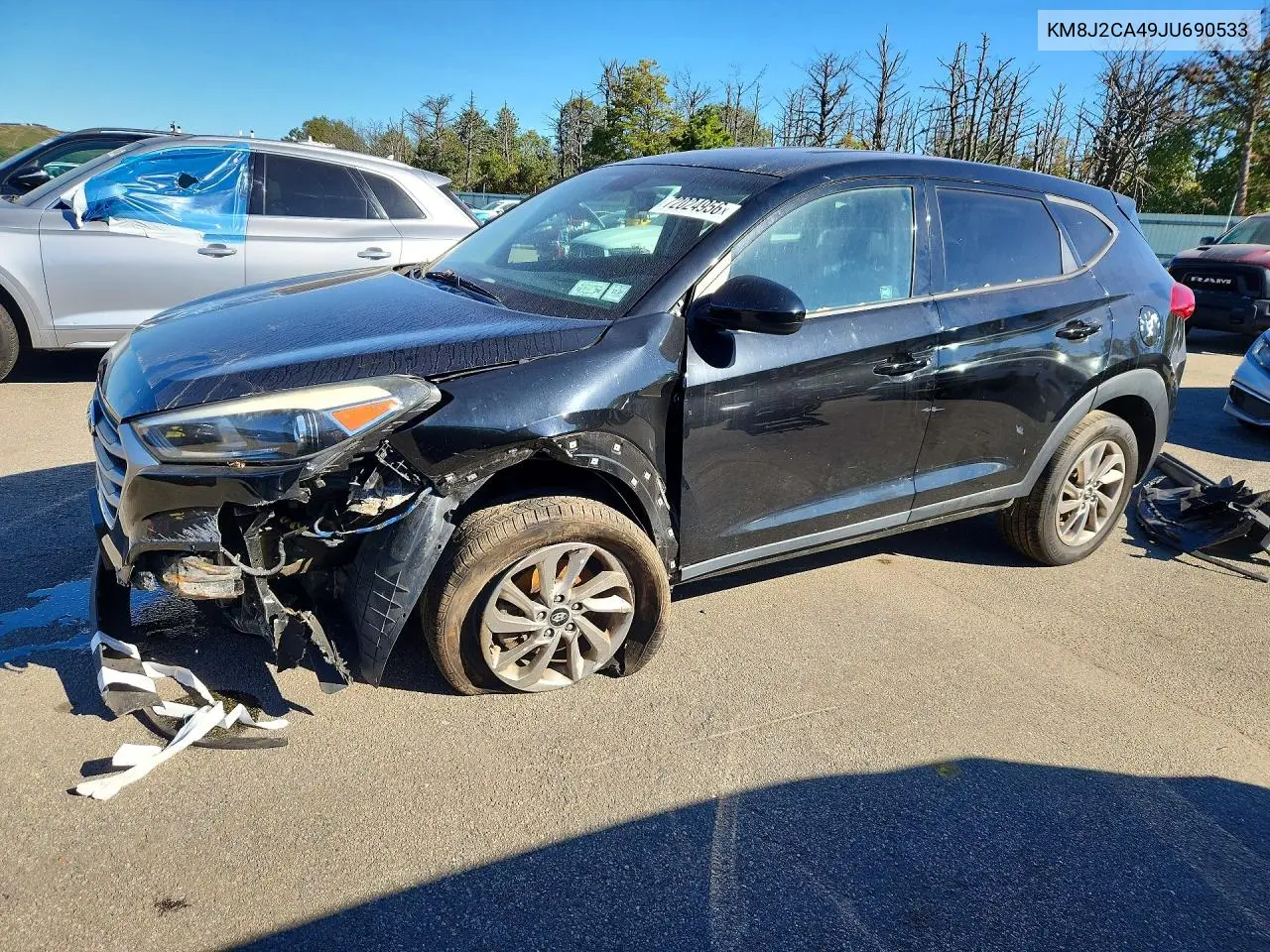 HYUNDAI TUCSON 2018, VIN KM8J2CA49JU690533