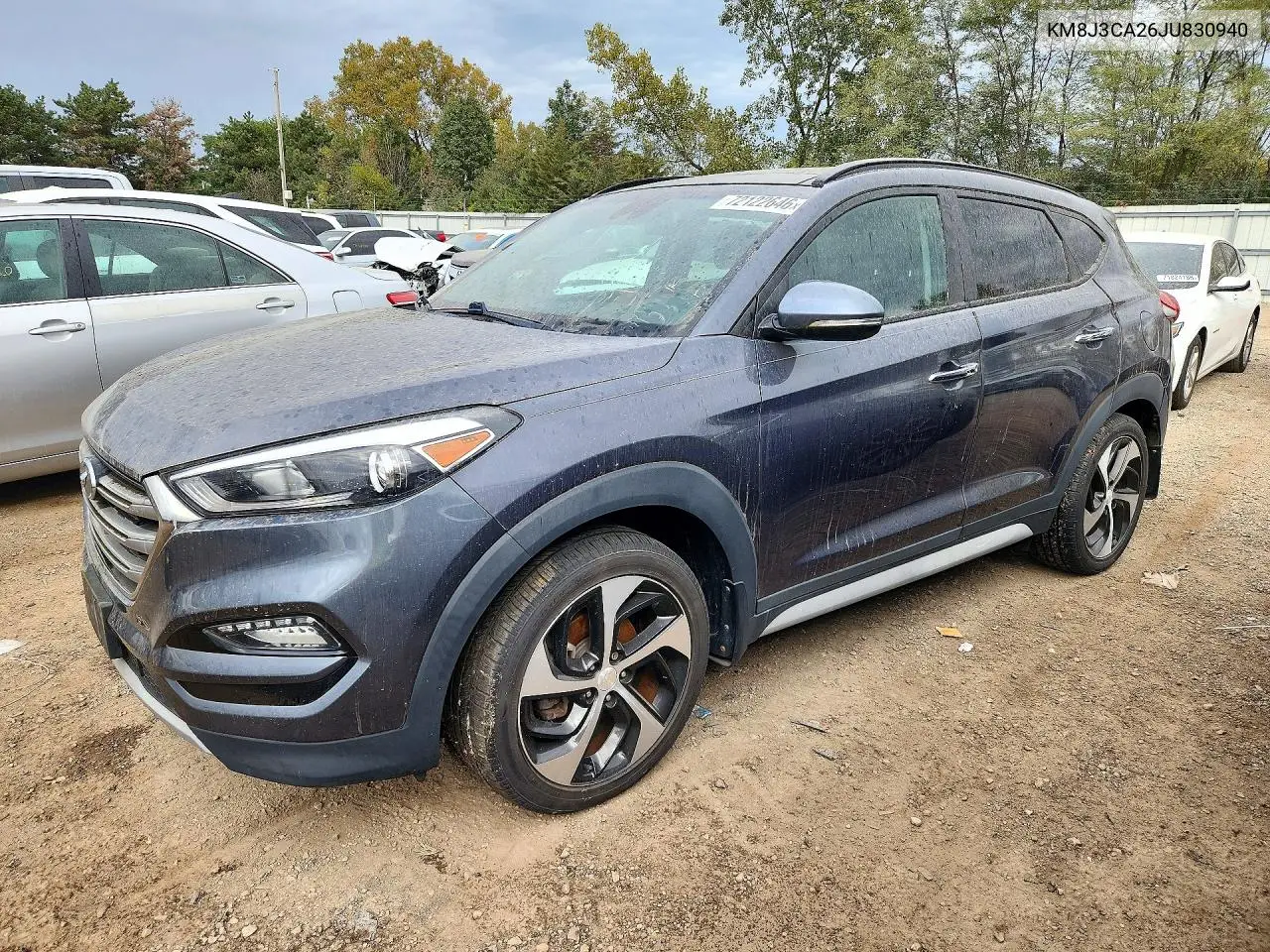 HYUNDAI TUCSON 2018, VIN KM8J3CA26JU830940