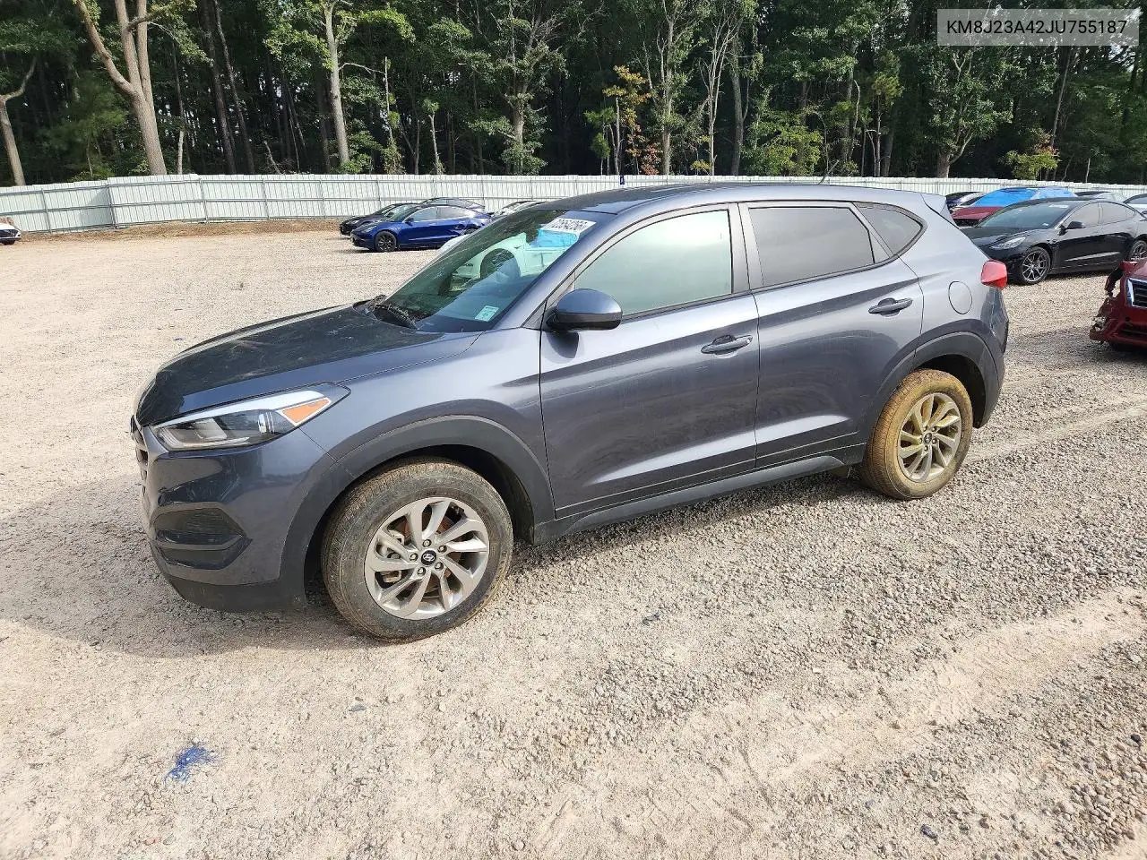 HYUNDAI TUCSON 2018, VIN KM8J23A42JU755187