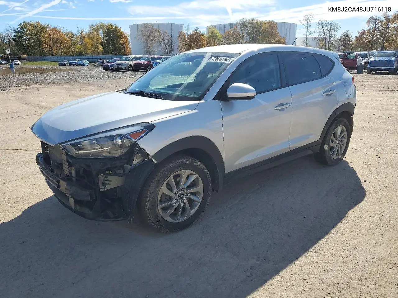 HYUNDAI TUCSON 2018, VIN KM8J2CA48JU716118