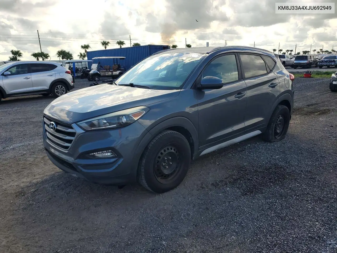 HYUNDAI TUCSON 2018, VIN KM8J33A4XJU692949