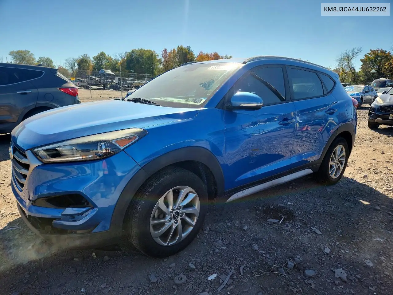 HYUNDAI TUCSON 2018, VIN KM8J3CA44JU632262
