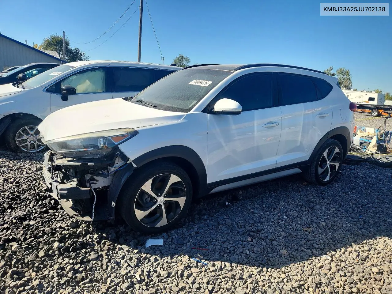 HYUNDAI TUCSON 2018, VIN KM8J33A25JU702138