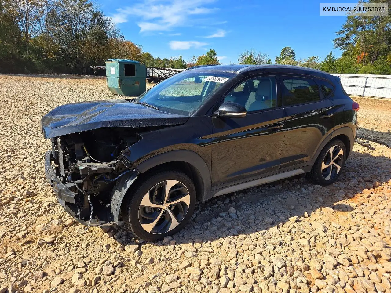 HYUNDAI TUCSON 2018, VIN KM8J3CAL2JU753878