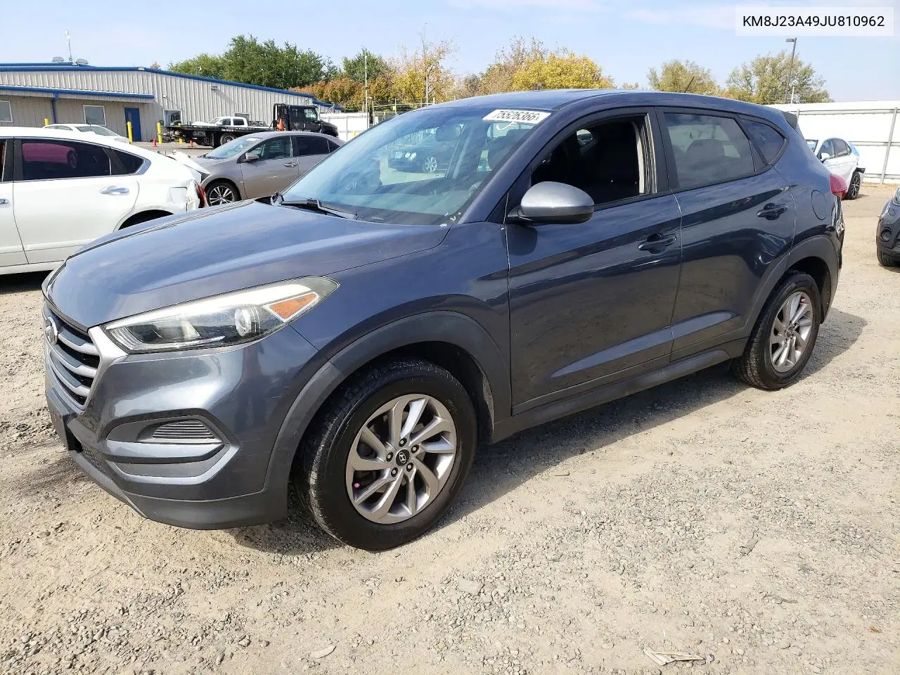 HYUNDAI TUCSON 2018, VIN KM8J23A49JU810962