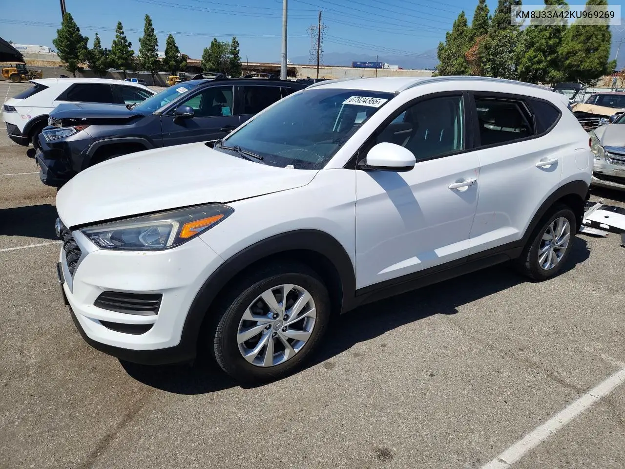 HYUNDAI TUCSON 2019, VIN KM8J33A42KU969269