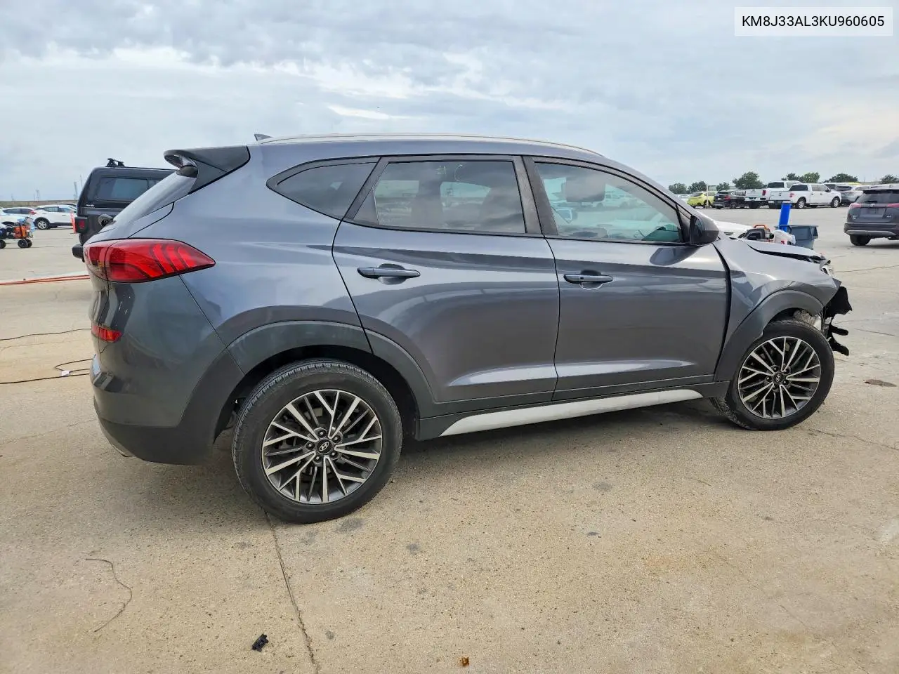 2019 HYUNDAI TUCSON VIN KM8J33AL3KU960605 — фото 3