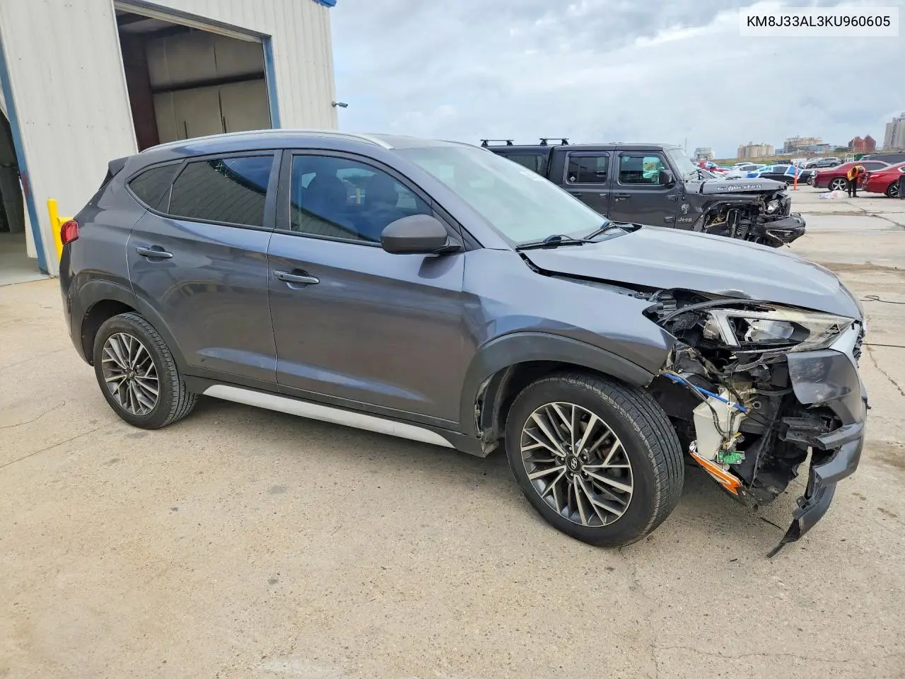2019 HYUNDAI TUCSON VIN KM8J33AL3KU960605 — фото 4