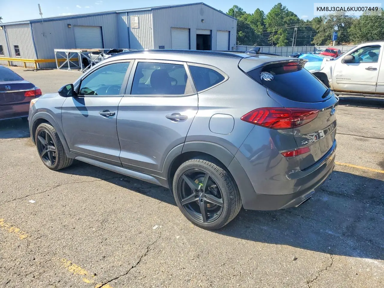 2019 HYUNDAI TUCSON VIN KM8J3CAL6KU007449 — фото 2