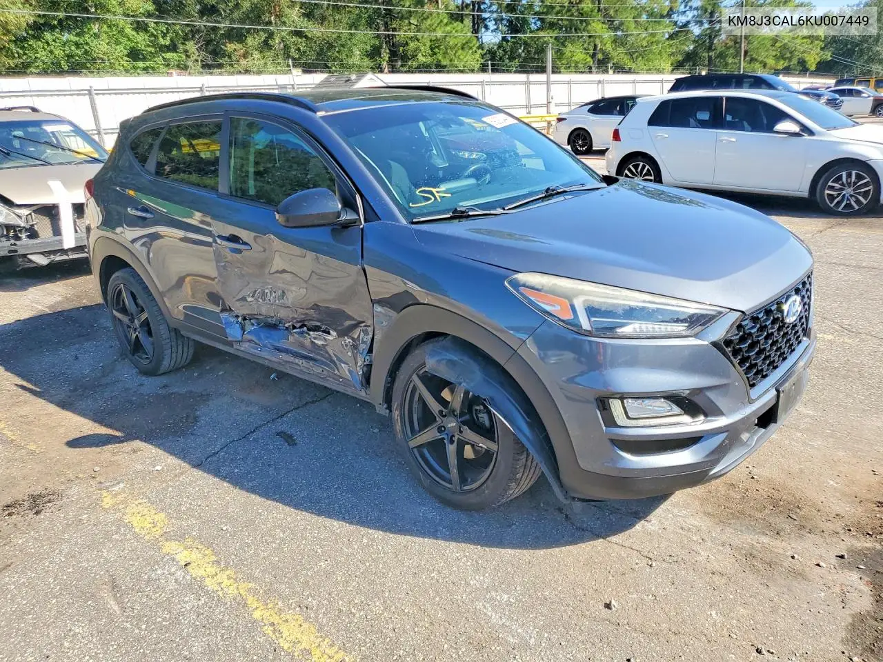 2019 HYUNDAI TUCSON VIN KM8J3CAL6KU007449 — фото 4