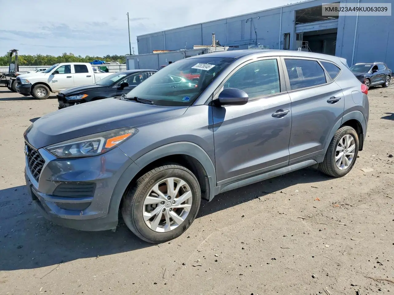 HYUNDAI TUCSON 2019, VIN KM8J23A49KU063039
