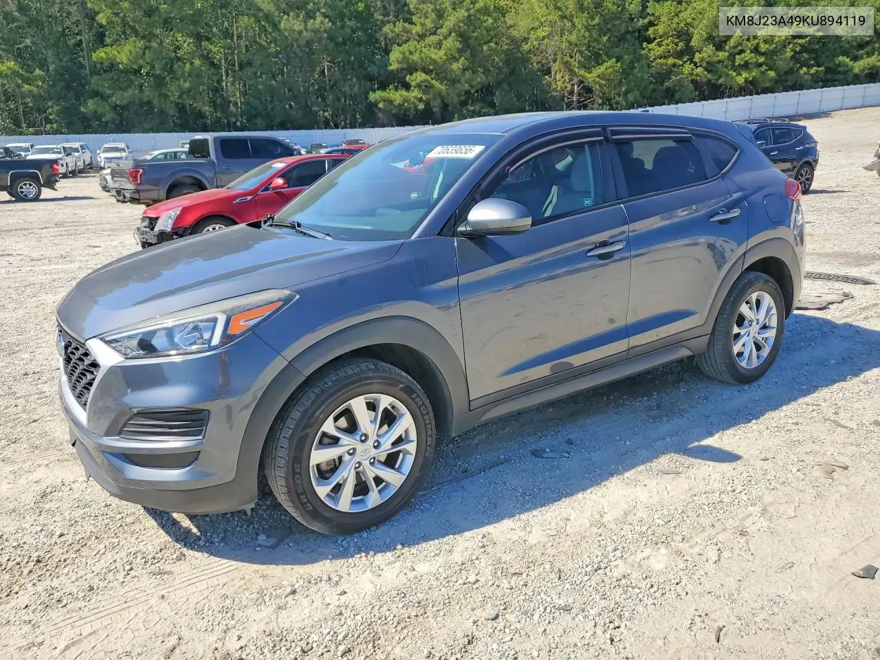 HYUNDAI TUCSON 2019, VIN KM8J23A49KU894119
