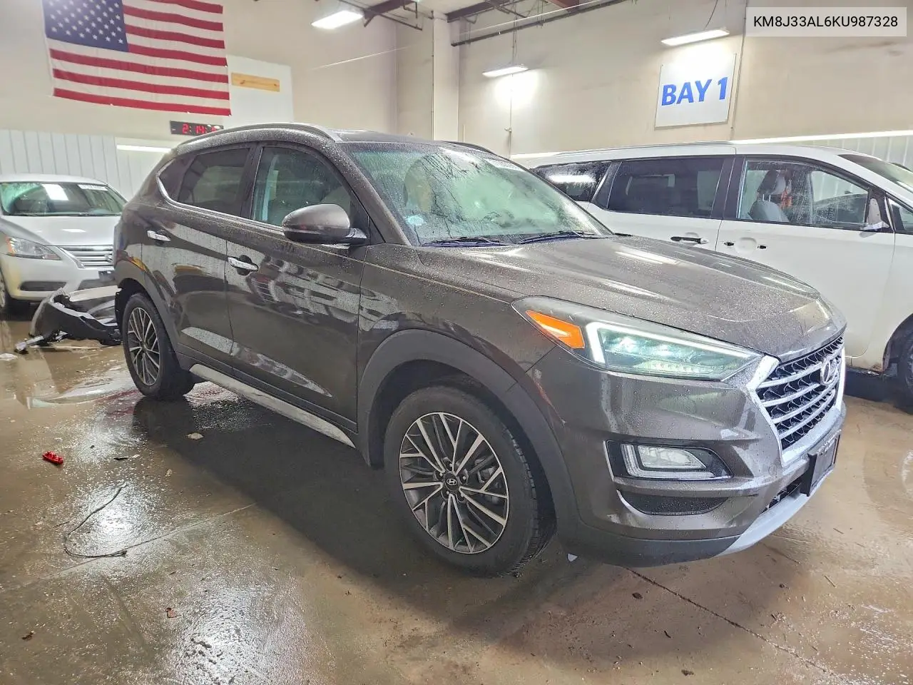 2019 HYUNDAI TUCSON VIN KM8J33AL6KU987328 — фото 4