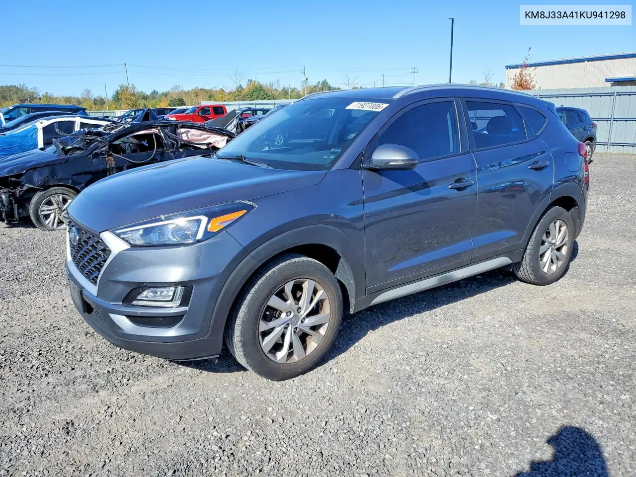 HYUNDAI TUCSON 2019, VIN KM8J33A41KU941298