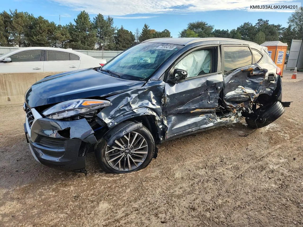 HYUNDAI TUCSON 2019, VIN KM8J33AL6KU994201