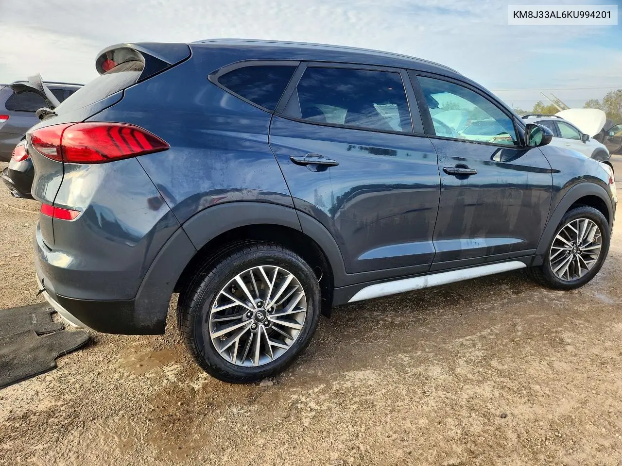 2019 HYUNDAI TUCSON VIN KM8J33AL6KU994201 — фото 3